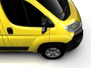 fiat ducato van l3h3 2017 3D 모델
