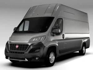 fiat ducato van l4h3 2017 3D Model