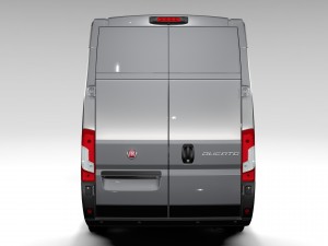 fiat ducato van l4h3 2017 3Dモデル