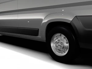 fiat ducato van l4h3 2017 3D Model