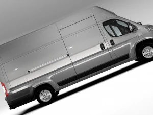 fiat ducato van l4h3 2017 3D Model