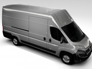 fiat ducato van l4h3 2017 3Dモデル