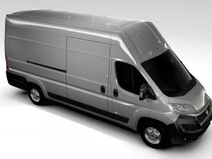 fiat ducato van l4h3 2017 3D Model