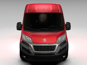 peugeot boxer van l1h2 2017 Model 3D