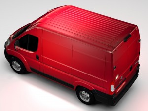 peugeot boxer van l1h2 2017 Model 3D