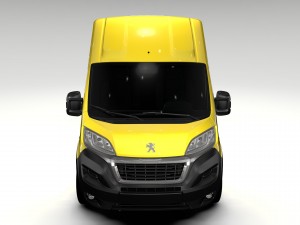 peugeot boxer van l3h3 2017 3D मॉडल