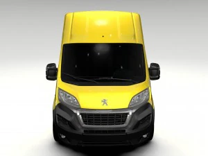 peugeot boxer van l3h3 2017 3D Model