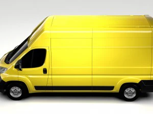 peugeot boxer van l3h3 2017 3D Model