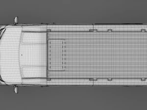 peugeot boxer van l3h3 2017 3D Model