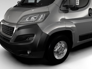 peugeot boxer van l4h3 2017 3D Modell