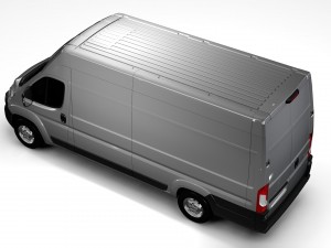 peugeot boxer van l4h3 2017 3D Modell