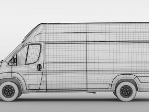 peugeot boxer van l4h3 2017 3D Modell