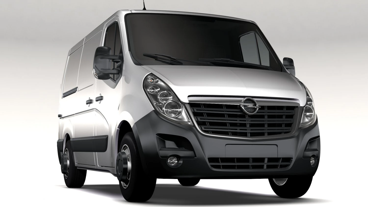 opel movano l1h1 van 2016 3D Model .c4d .max .obj .3ds .fbx .stl .blend 