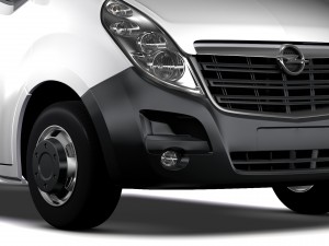 opel movano l1h1 van 2016 3D Model