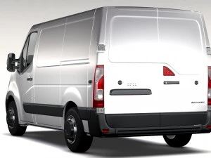opel movano l1h1 van 2016 3D Model