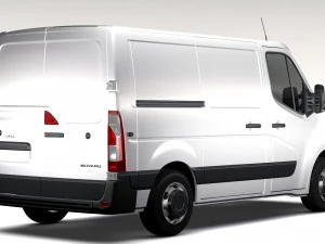 opel movano l1h1 van 2016 3D Model