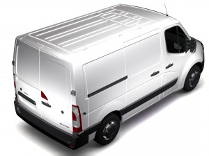 opel movano l1h1 van 2016 3D Model