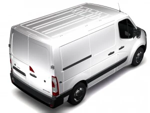 opel movano l1h1 van 2016 3D Model