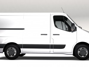 opel movano l1h1 van 2016 3D Model