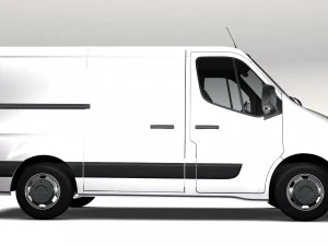 opel movano l1h1 van 2016 3D Model