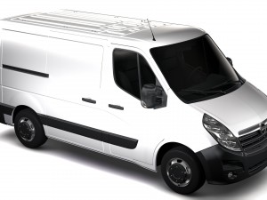 opel movano l1h1 van 2016 3D Model