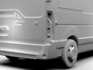 renault master l1h1 van 2017 3D मॉडल