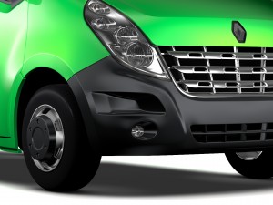 renault mater l1h1 van 2010 3D Model