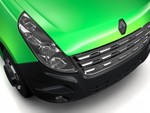 renault mater l1h1 van 2010 3D Model