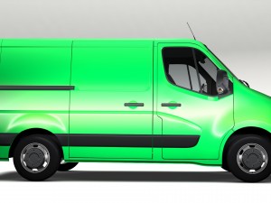 renault mater l1h1 van 2010 3D Model
