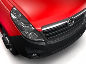 vauxhall movano l1h1 van 2016 3D Модель