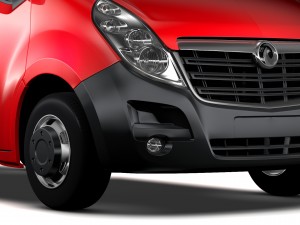 vauxhall movano l1h1 van 2016 3D Модель
