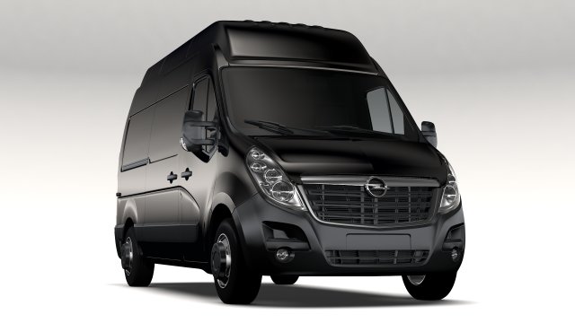 opel movano l2h3 van 2016 Modelo 3D .c4d .max .obj .3ds .fbx .stl .blend 