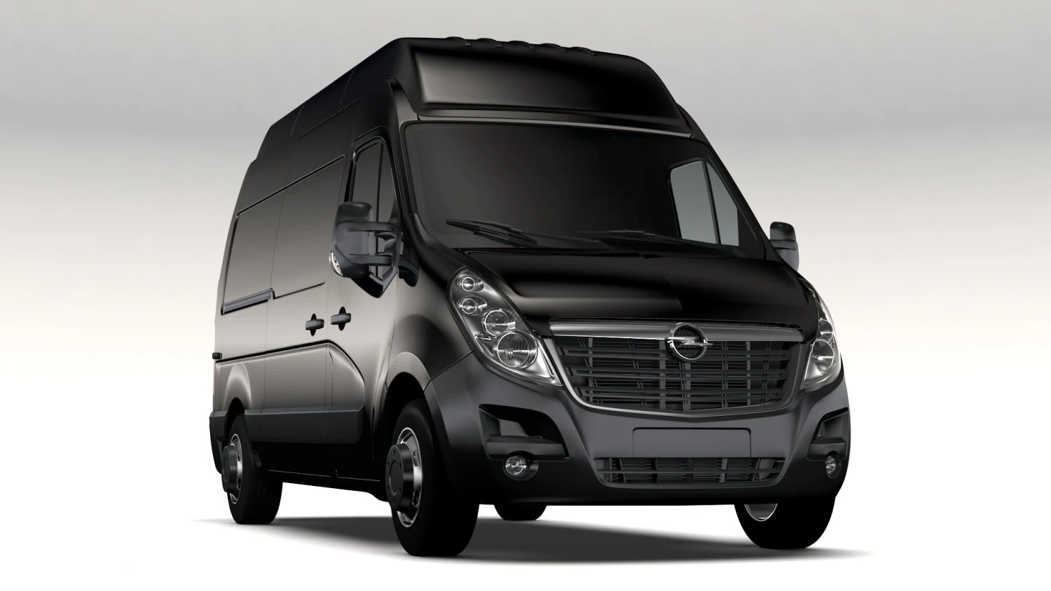 opel movano l2h3 van 2016 3D Model .c4d .max .obj .3ds .fbx .stl .blend