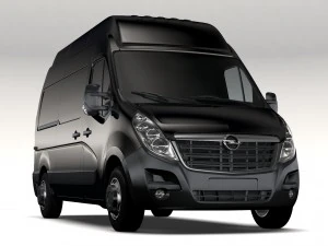 欧宝 movano l2h3 面包车 2016 3D 模型