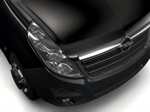 opel movano l2h3 van 2016 Modelo 3D