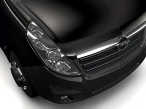 opel movano l2h3 van 2016 3D Model