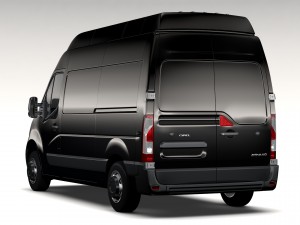 opel movano l2h3 van 2016 Modelo 3D