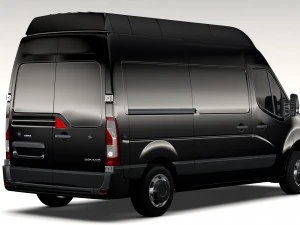 opel movano l2h3 van 2016 3D Model