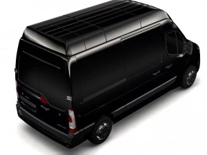 opel movano l2h3 van 2016 3D Model