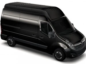 opel movano l2h3 van 2016 3D Model