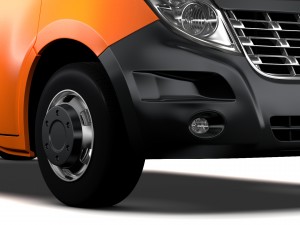 renault master l2h3 van 2017 Modelo 3D