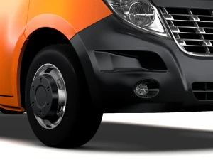 renault master l2h3 van 2017 3D Model