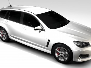 holden commodore sv6 sportwagon vf series ii 2016 3D 모델