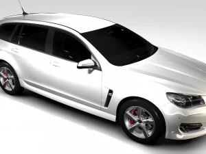 holden commodore sv6 sportwagon vf series ii 2016 3D Model