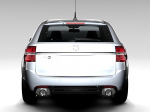 holden commodore sv6 sportwagon vf series ii 2016 3D 모델