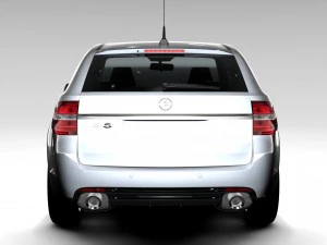 holden commodore sv6 sportwagon vf series ii 2016 3D Model