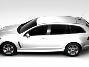 holden commodore sv6 sportwagon vf series ii 2016 3D Model