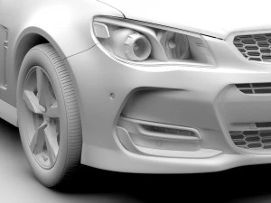 holden commodore sv6 sportwagon vf series ii 2016 3D Model