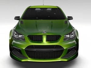 hsv clubsport r8 tourer gen f2 2016 3D Model