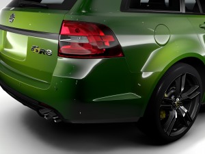 hsv clubsport r8 tourer gen f2 2016 Modelo 3D